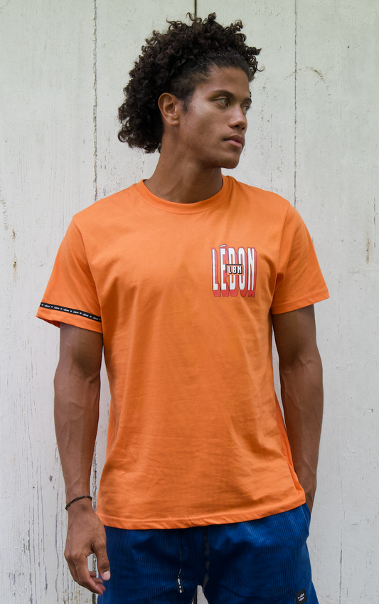 T SHIRT LÉBON ORANGE