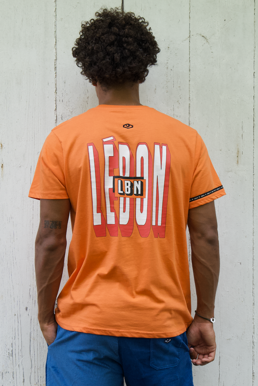 T SHIRT LÉBON ORANGE